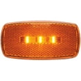 thumbnail image 1 of (Price/EA)FulTyme RV 1186 LED Surface-Mount Marker/Clearance Light With Reflex, Amber, 1 of 1