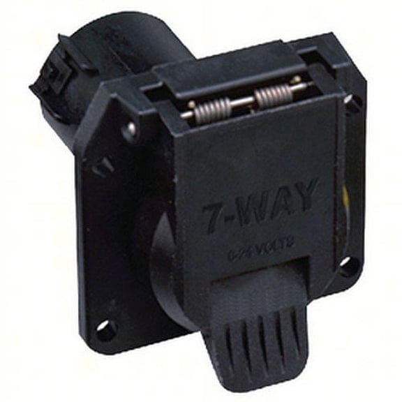 (Price/EA)FulTyme RV 590-2009 7-Way Round USCar Style Connector Car Side, Heavy Duty