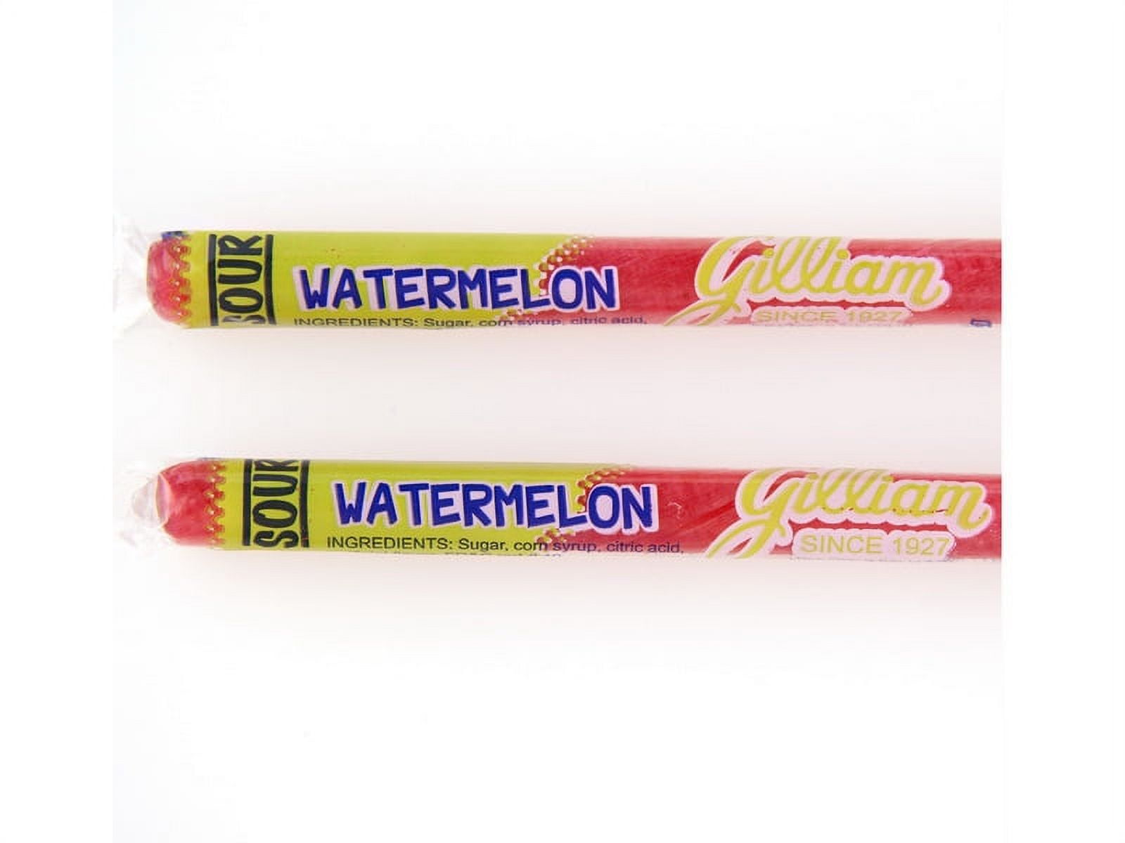 (Price/EA)Gilliam 611515 Sour Candy Sticks, Watermelon 80ct