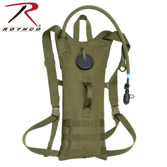 (Price/EA)Rothco 2820 MOLLE 3 Liter Backstrap Hydration System-Olive Drab