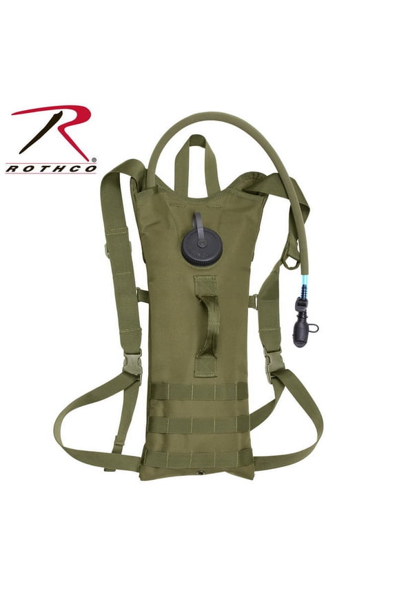 (Price/EA)Rothco 2820 MOLLE 3 Liter Backstrap Hydration System-Olive Drab