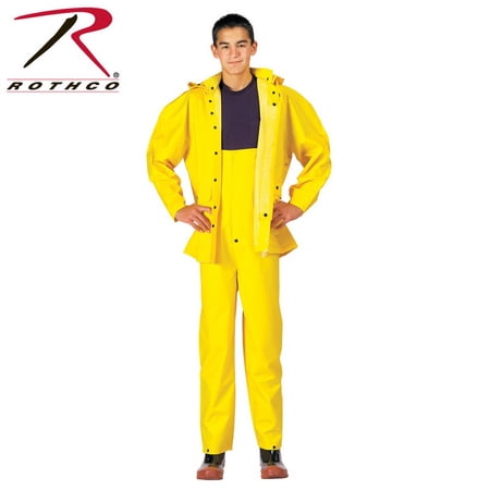 Rothco 2392 Deluxe Heavyweight PVC Rainsuit - Small