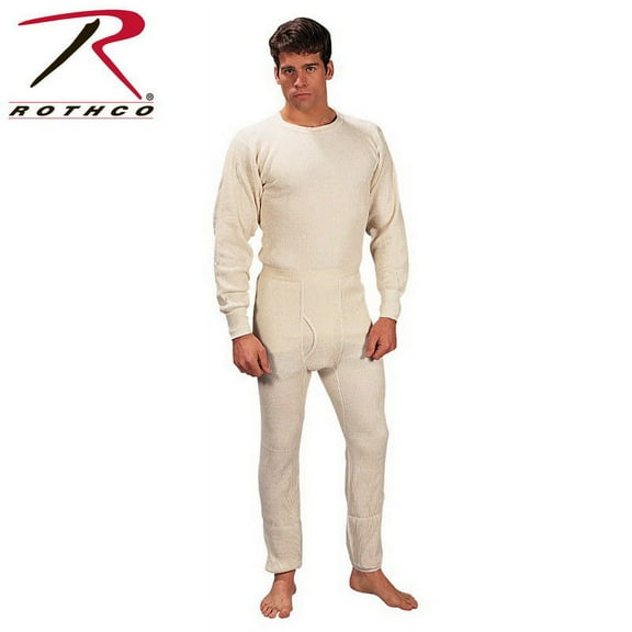 (Price/EA)Rothco 6448 Heavyweight Thermal Knit Underwear Top-L