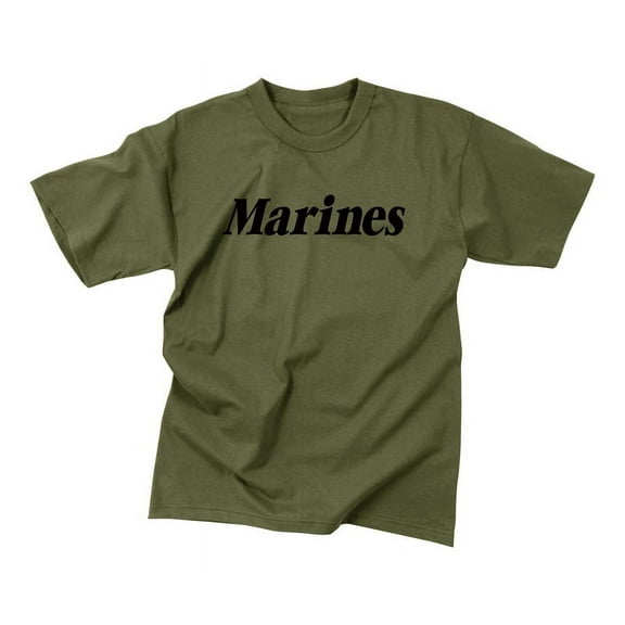 Rothco 7052 Men Kids Marines Physical Training T-Shirt - Medium