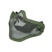 (Price/EA)Rothco 847 Bravo Tac Gear Strike Steel Half Face Mask-Olive Drab