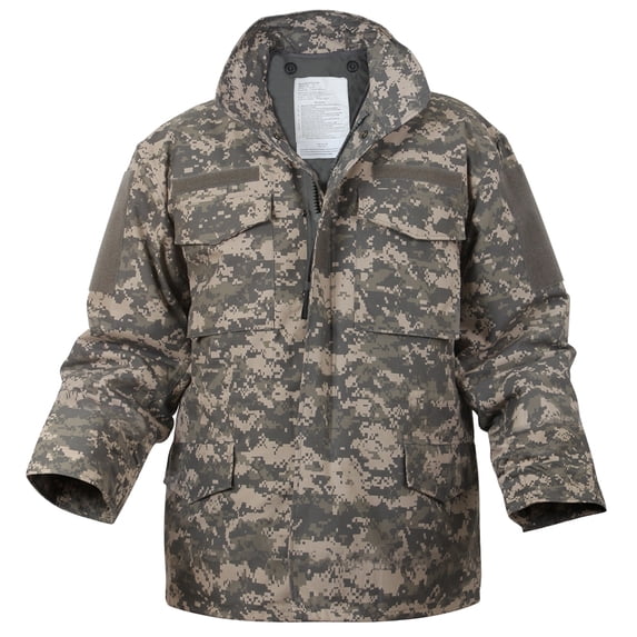 (Price/EA)Rothco 8540 Digital Camo M-65 Field Jacket-ACU Digital Camo-XS