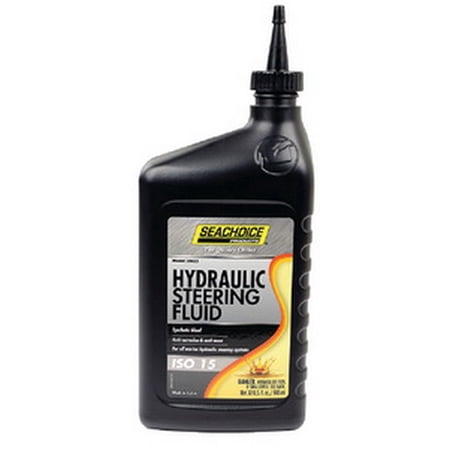 (Price/EA)Seachoice 28423 Hydraulic Steering Fluid - Synthetic Blend, ISO 15, 1 Qt.