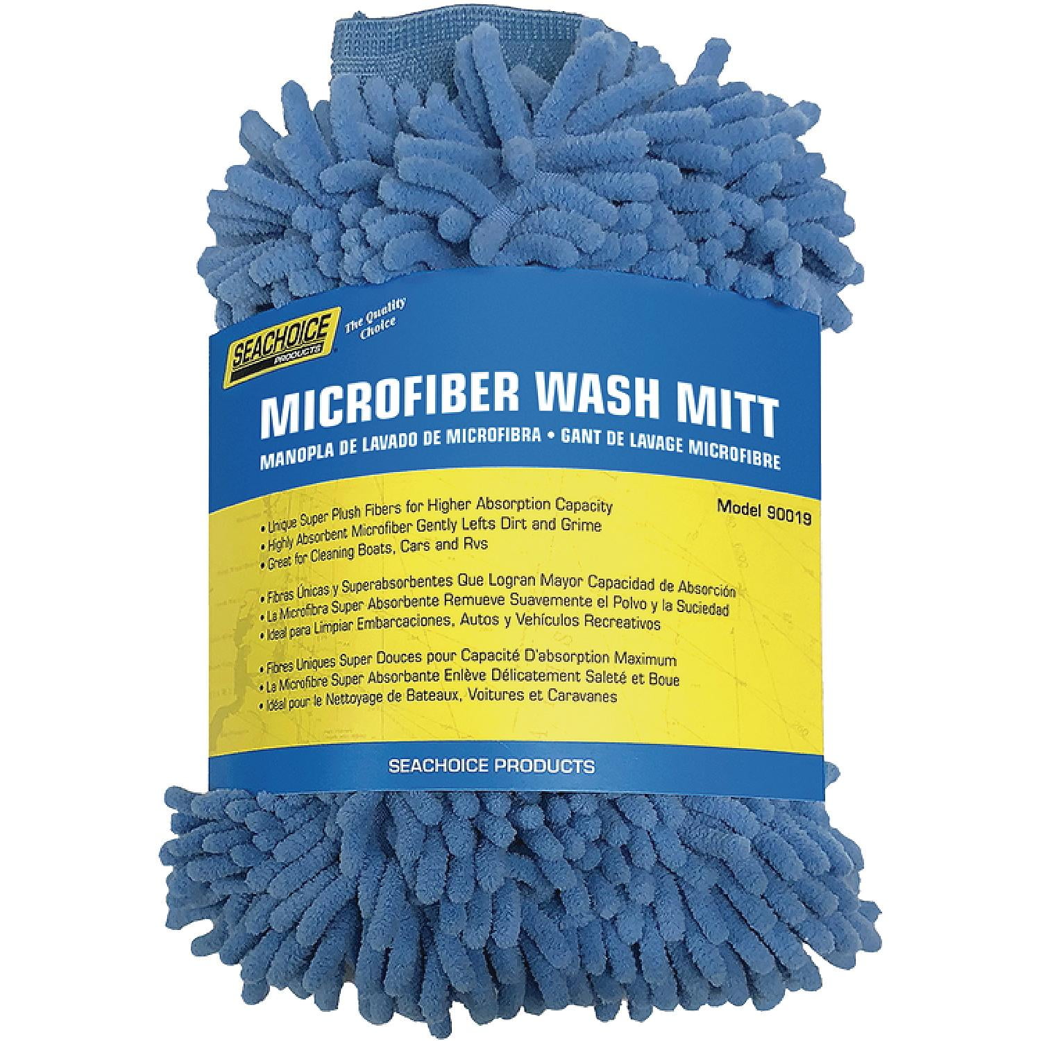 (Price/EA)Seachoice 90019 Microfiber Reggae Wash Mitt, A-90019-SC