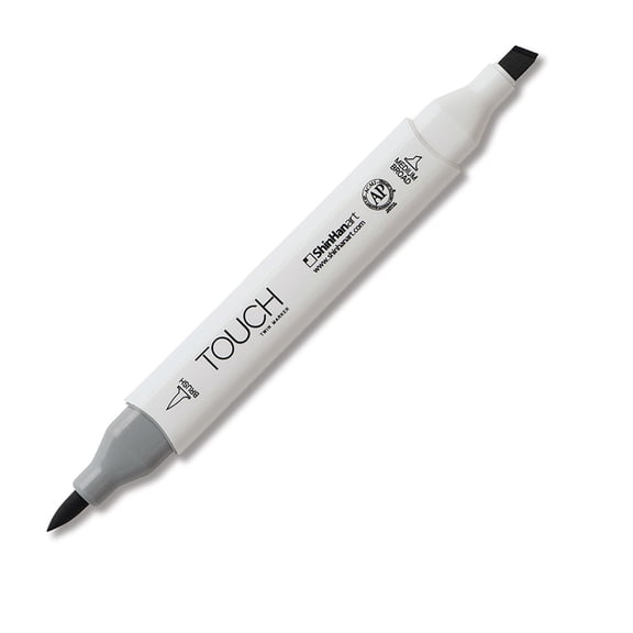 ShinHan Touch Twin Brush Marker - Cool Grey 4 CG4