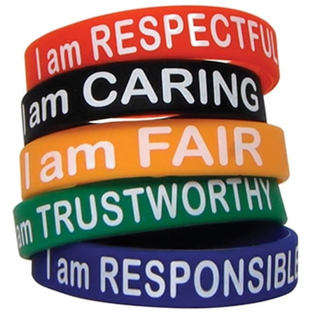 (Price/EA)Teacher Created Resources TCR6569 Character Traits Wristbands