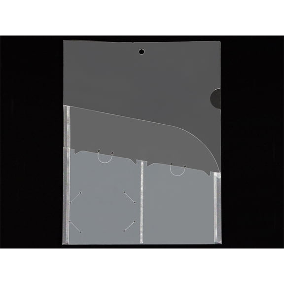 (Price/EACH)FOUR-N-ONE ORGANIZ-R 4-Pocket Plastic Organization Folder-Clear