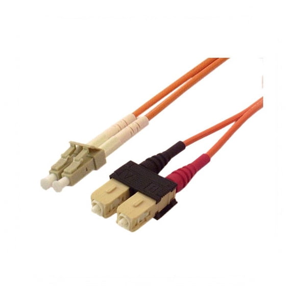 (Price/EACH)IEC L8153-07M LC to SC Duplex 62.5 M Multimode Fiber Optic Cable 7 Meter