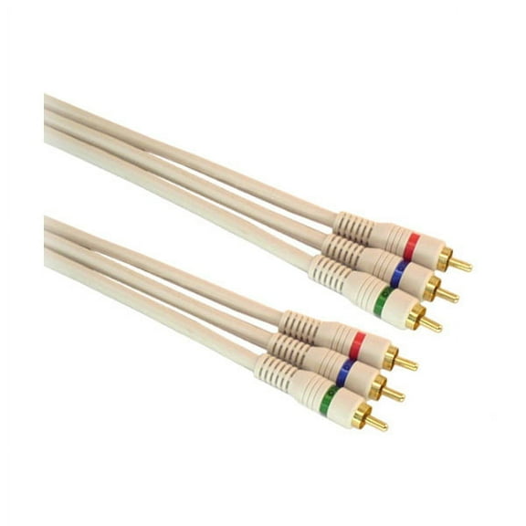 (Price/EACH)IEC M7368-50 3 RCA to 3 RCA Red Green Blue Hi Resolution Video 50'