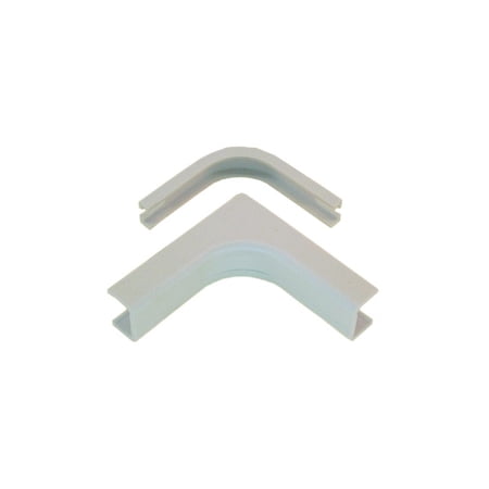 (Price/EACH)IEC WM1306 Inside Corner With Base 3/4 inch White