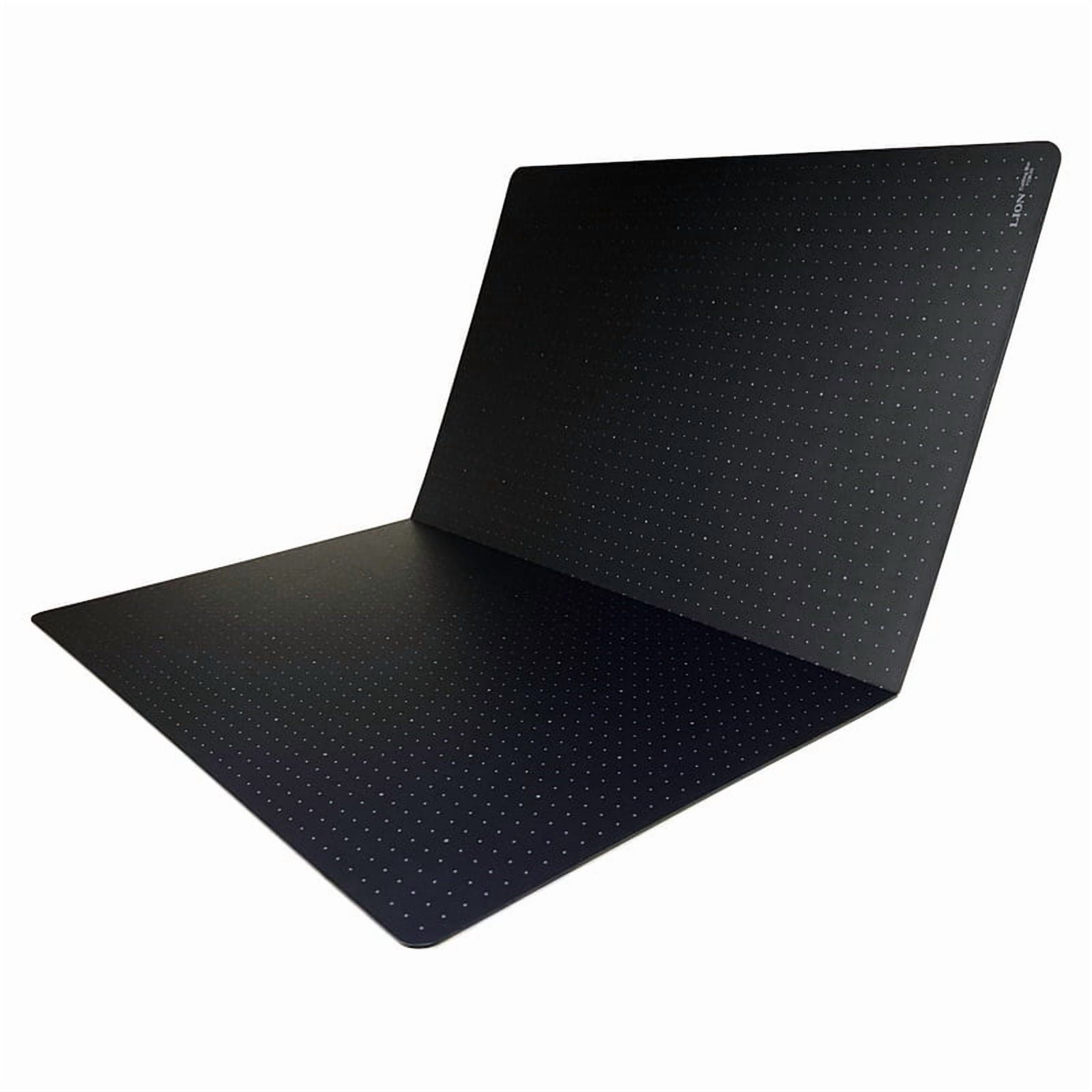 (Price/EACH)Lion Foldable, Portable & Reversible Self-Healing Cutting Mat, with 1cm Dot Grid, PVC Free, Dark Gray Front & Off-White Back-18" x 24"