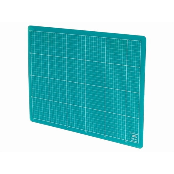 (Price/EACH)NT CUTTER CM-30I Colorful Translucent Cutting Mat, 9" X 12" - 1 Each-Translucent Blue