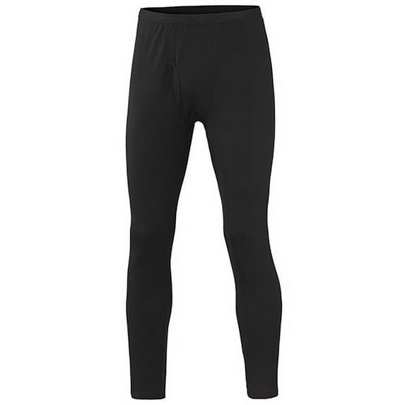 (Price/EACH) W8347 Men'S Polypro Bottom, Black, Large