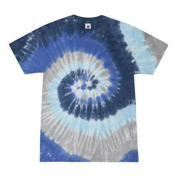(Price/Each)Blank and Custom Colortone Tie Dye 1000 Short Sleeve Heavyweight 100% Cotton T-Shirts-Moonbeam-2XL