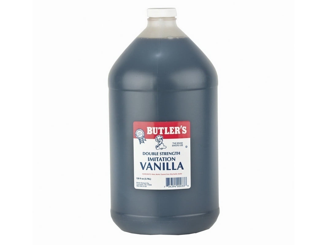(Price/Each)Butler's Best Dark Double Strength Imitation Vanilla 1gal, 170279