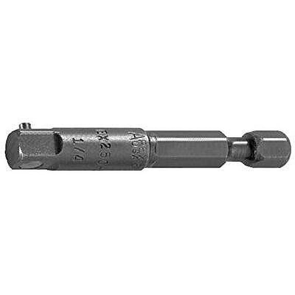 (Price/Each)Cooper Tools EX-250-B-3 Ext 1/4"Male Hex Drv 1/4"Male Sq 3 Lg