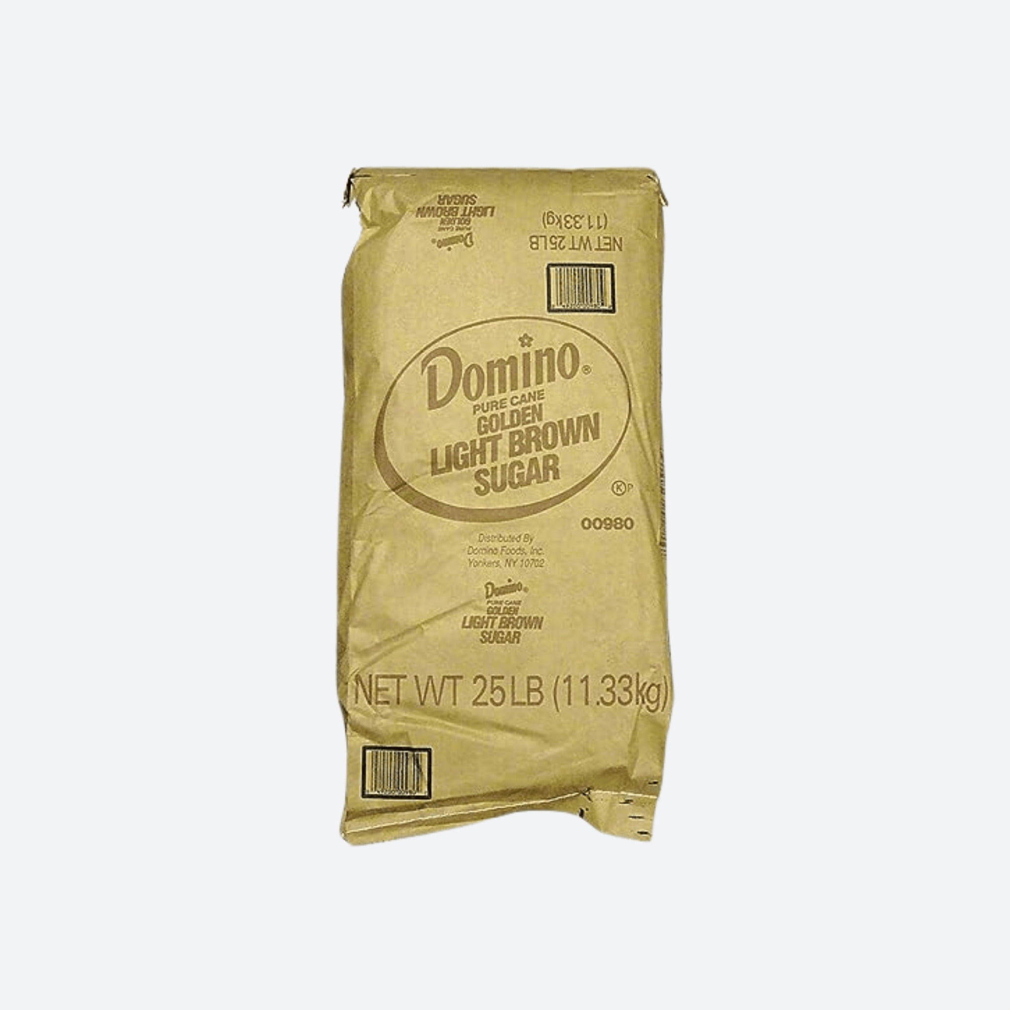 (Price/Each)Domino Domino Light Brown Sugar 25lb, 116054