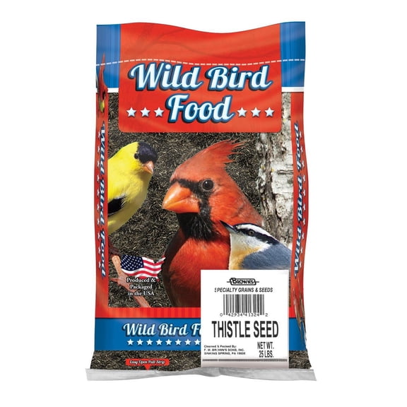 (Price/Each)F.M. Brown's Sons Nyjer Thistle Seed 25lb, 855304