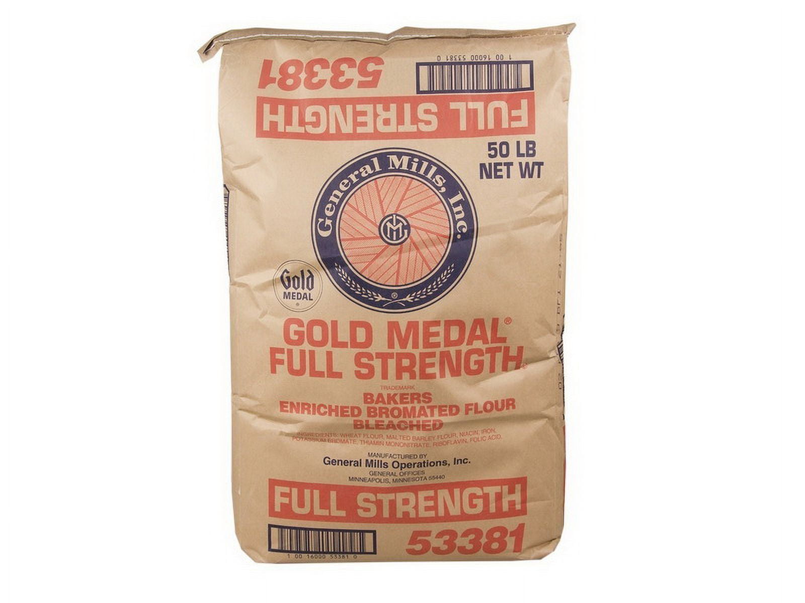 (Price/Each)General Mills GM Full Strength Flour 50lb, 140032
