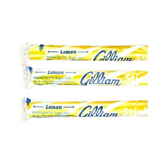 (Price/Each)Gilliam Lemon Candy Sticks 80ct, 611260