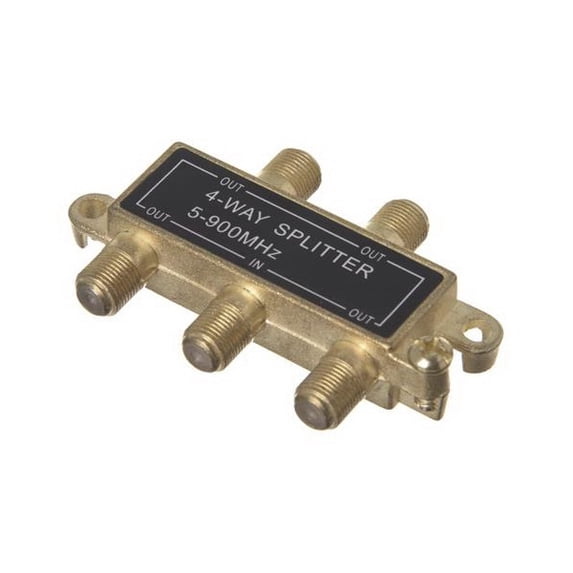 (Price/Each)IEC ACC9002A 4-Way 900MHz Signal Splitter for Television or ...