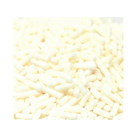(Price/Each)Kerry White Sprinkles 6lb, 168039