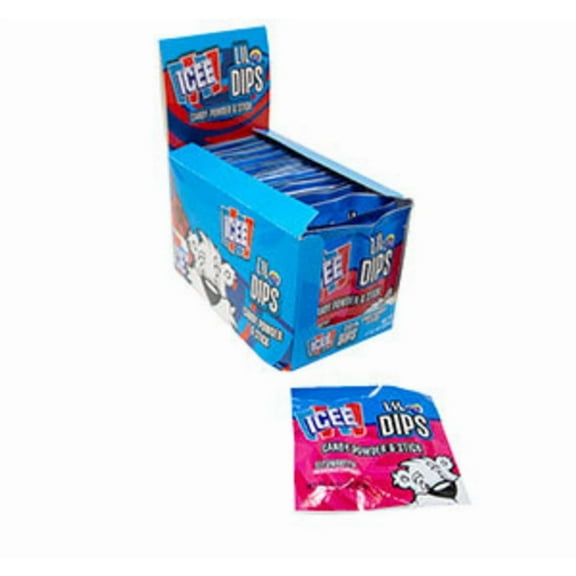 (Price/Each)Koko's ICEE Lil Dips Candy Powder & Stick 36ct, 699371