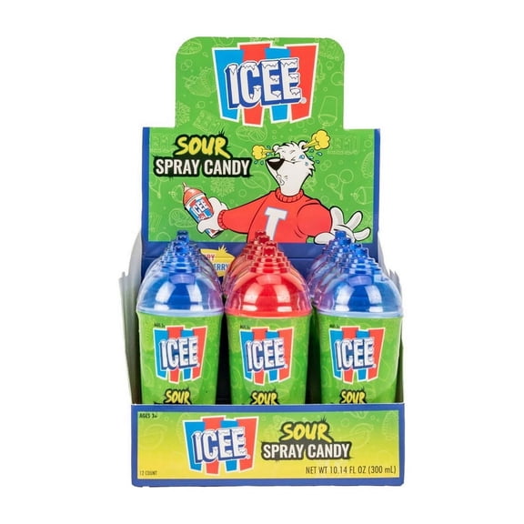 (Price/Each)Koko's ICEE Sour Spray Candy 12ct, 699366