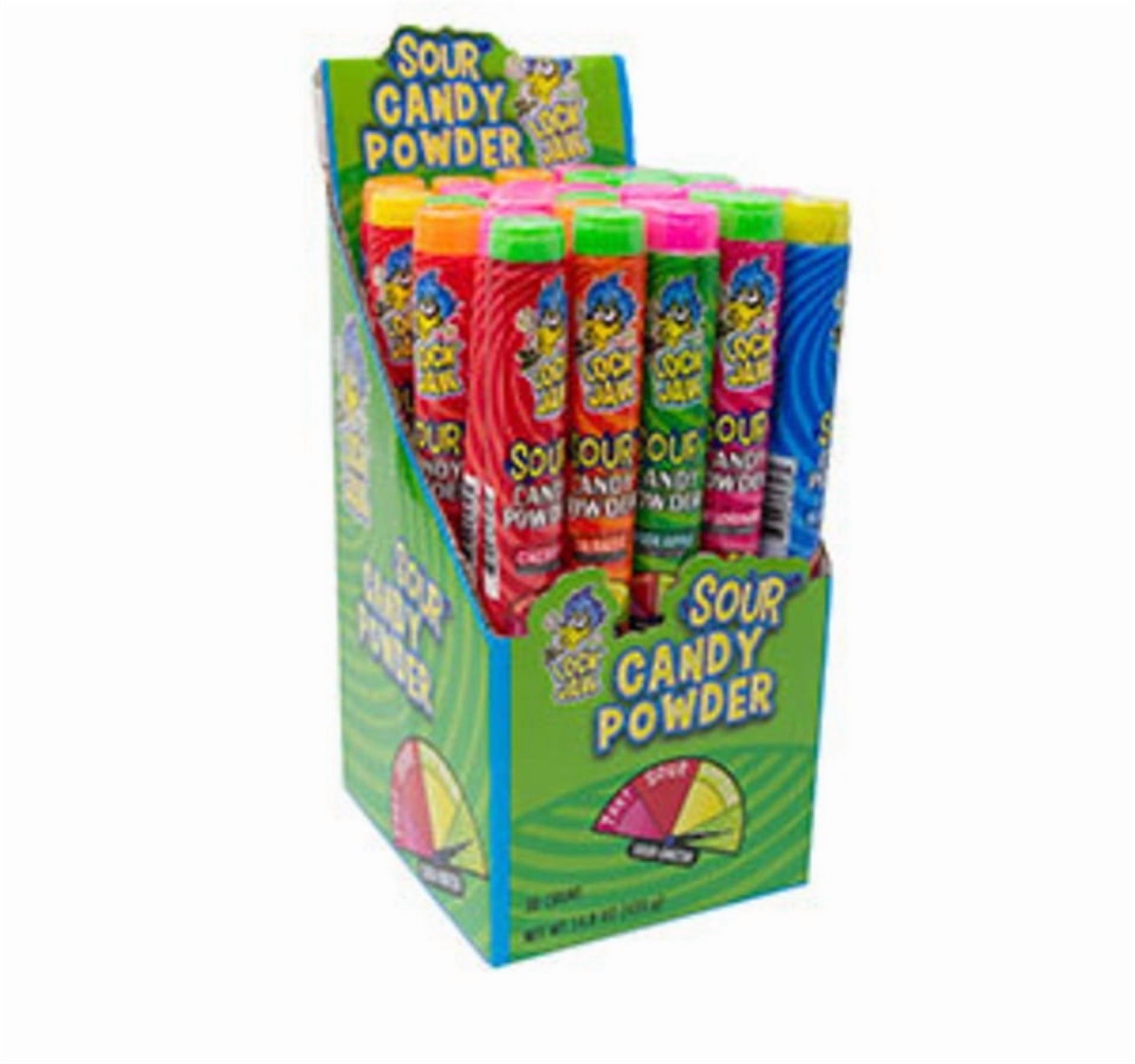 (Price/Each)Koko's Lock Jaw Sour Candy Powder Tubes 30ct, 699379