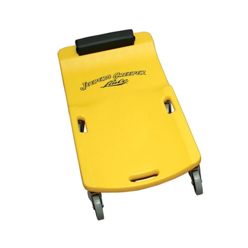 Lisle 93032 Large Wheel Plastic Creeper, Yellow