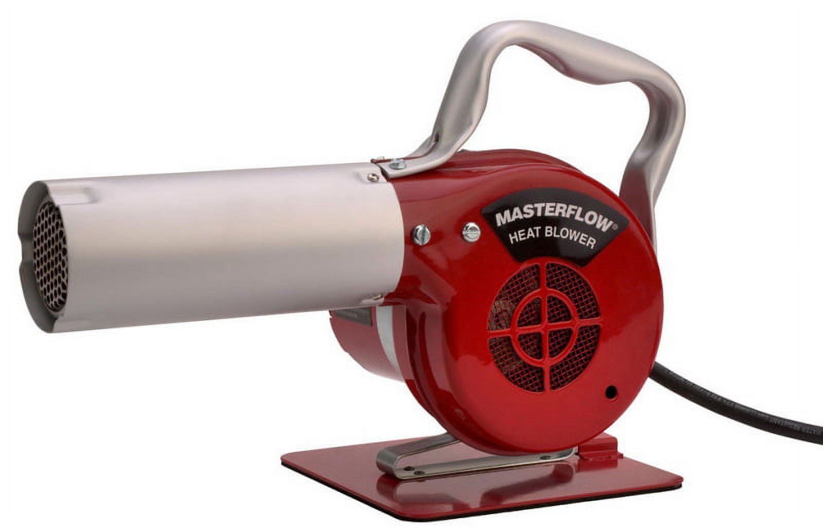 Masterflow Red Cordless Industrial Heat Blower with Adjustable Stand