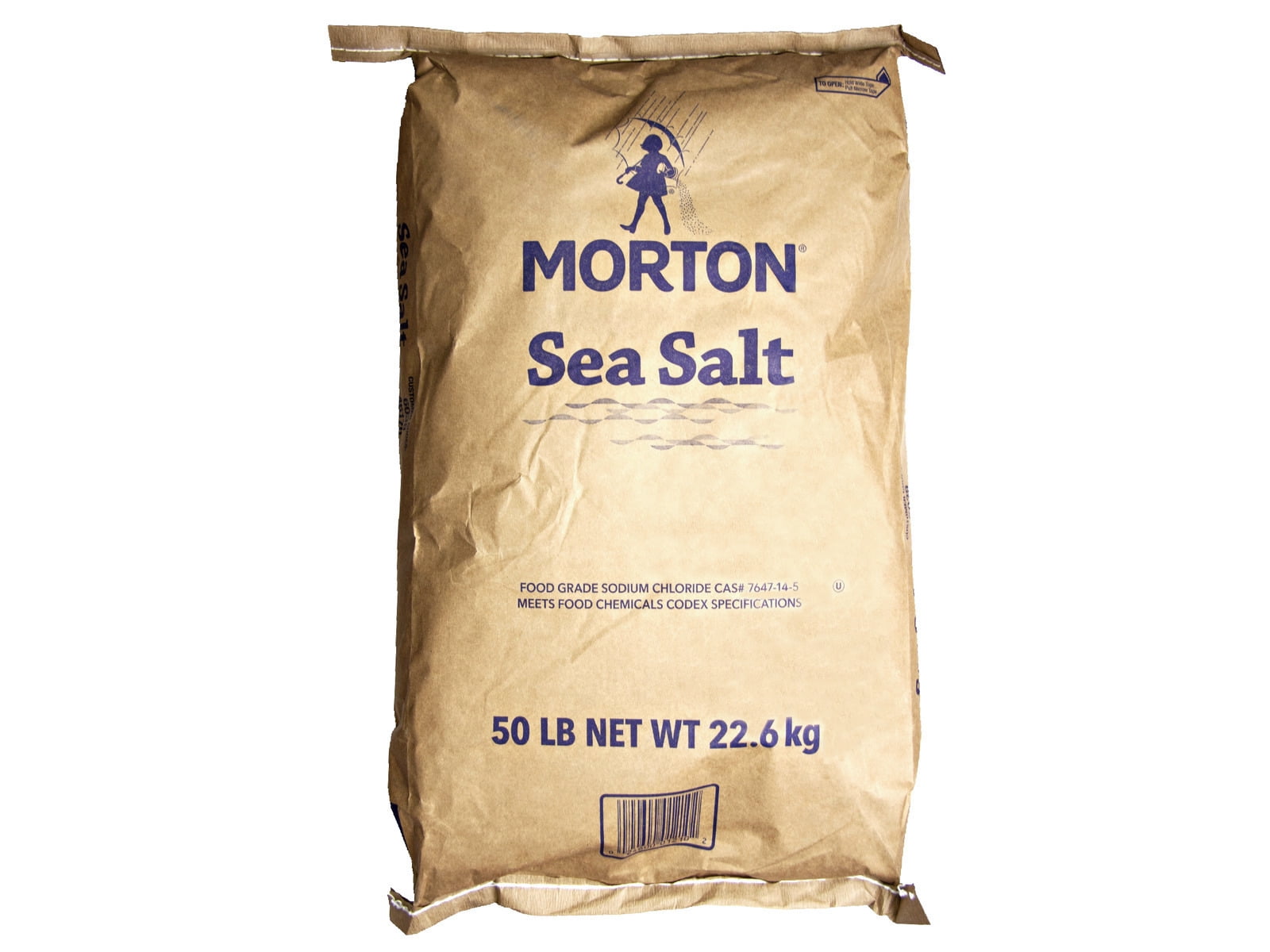 (Price/Each)Morton Sea Salt (Food Grade) 50lb, 100300