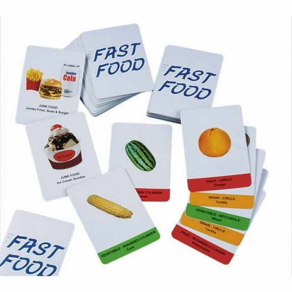 (Price/Each)S&S Worldwide Fast Food Card Game
