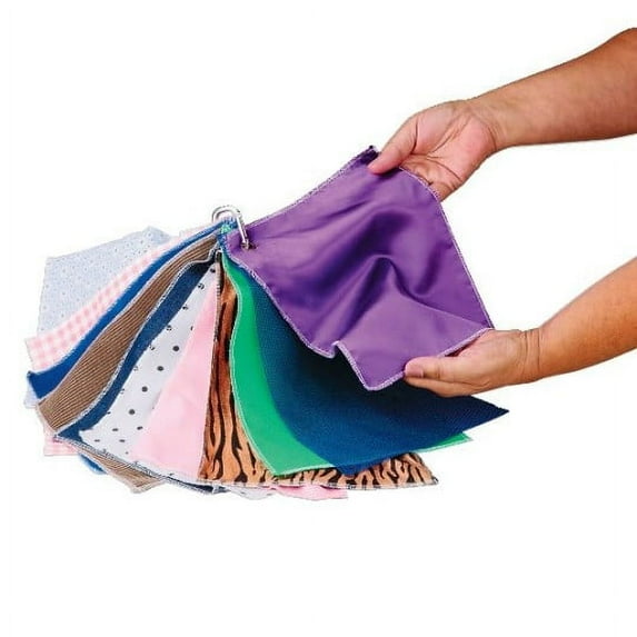 (Price/Each)S&S Worldwide Tactile Fabric Swatch