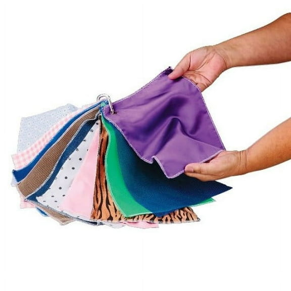 (Price/Each)S&S Worldwide Tactile Fabric Swatch