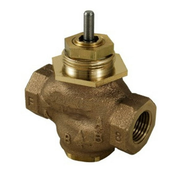 (Price/Each)Schneider Electric VB-7223-0-4-06 3/4" NPT 2 Way N.C. Valve Body For Water Or Steam, Cv=7.5