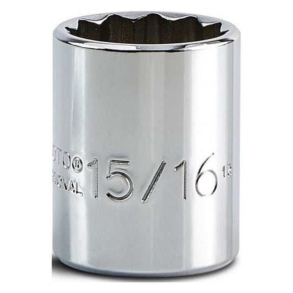 (Price/Each)Stanley-Proto Ind Tools J5425 Skt 1/2Dr 25/32 12Pt