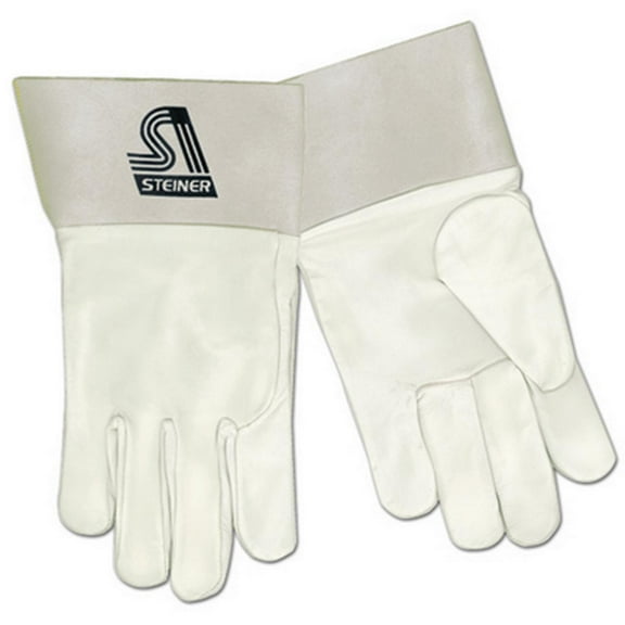 (Price/Each)Steiner Industries 0229M Med Goatskin Tig Gloves W/3" Cuff