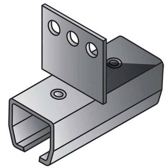 (Price/Each)Steiner Industries Track Splice Vertical Suspended Mount