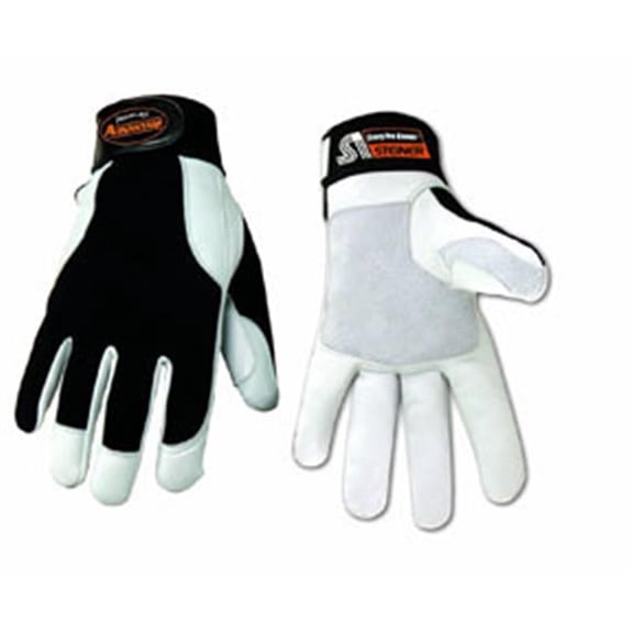 (Price/Each)Steiner Industries Work Gloves Iron Flex