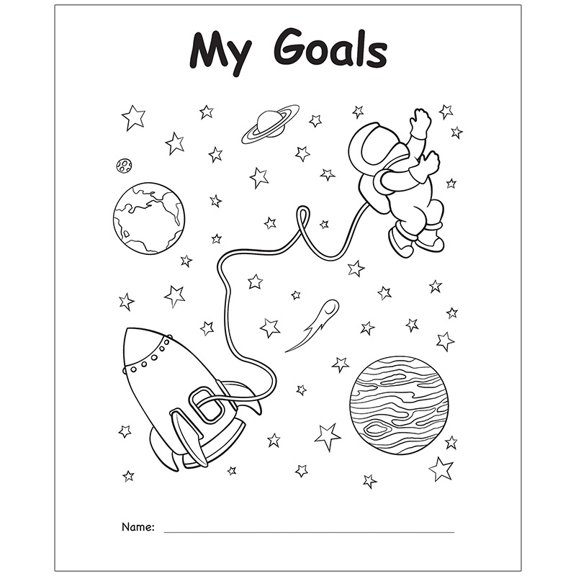 (Price/Each)Teacher Created Resources EP-60140 My Own Books My Goals