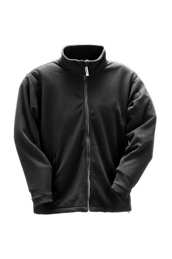 Men's Jacket, Polyester/Nylon, Zipper, Black, L J72003