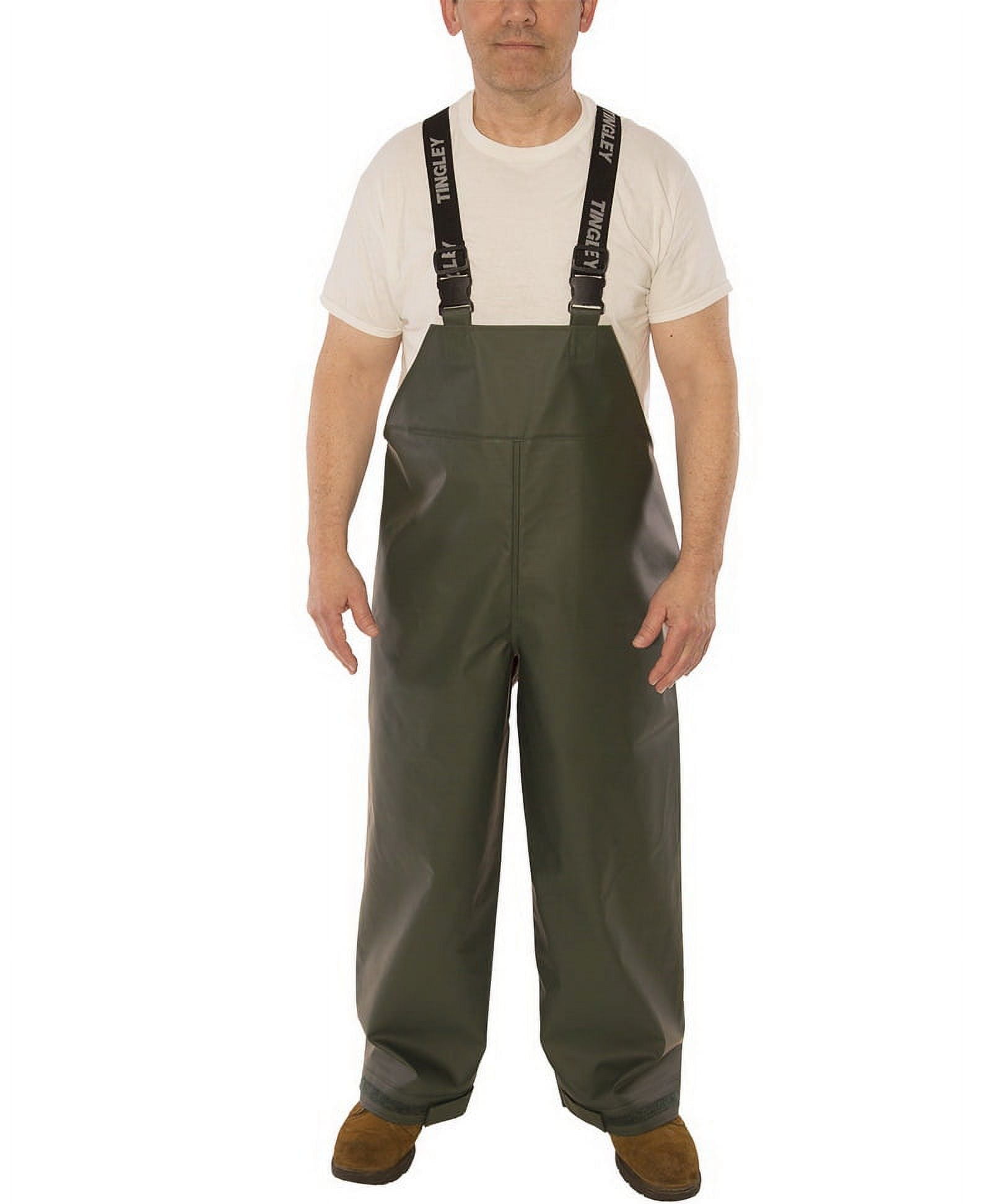 Tingley Rubber 702119397 Green Weather Tuff Overalls with 16 ml, Small  