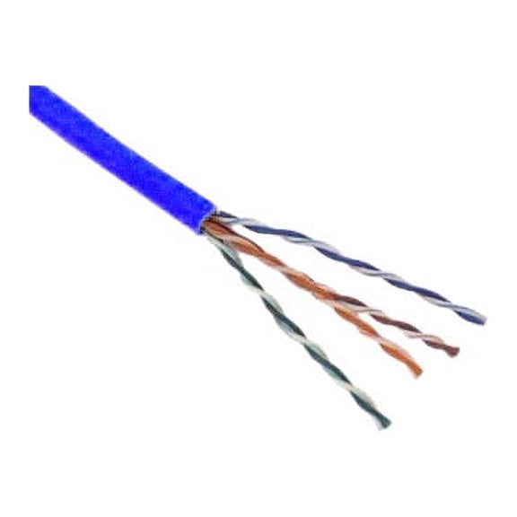 (Price/FT)IEC CAB008-PH-L5-BU 24 Gauge 4 Pair Solid Category 5e Blue Cable