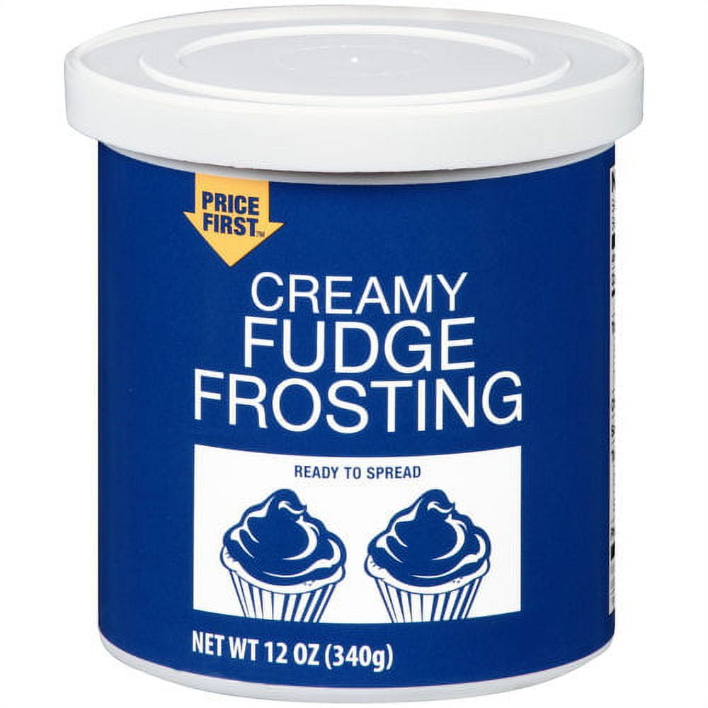 Price First Creamy Fudge Frosting, 12 oz