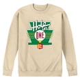thumbnail image 1 of Price Is Right - Hole In One - Men's Long Sleeve Crew Fleece Sweatshirt, 1 of 3